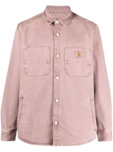 Carhartt WIP Denim shirtjack Roze