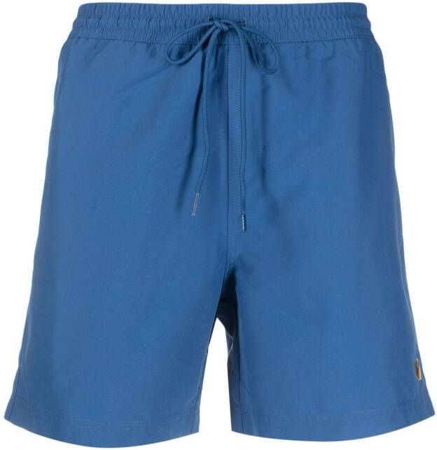 Carhartt WIP Chase zwembroek Blauw