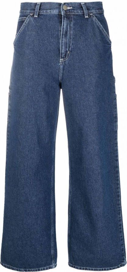 Carhartt WIP Flared jeans Blauw