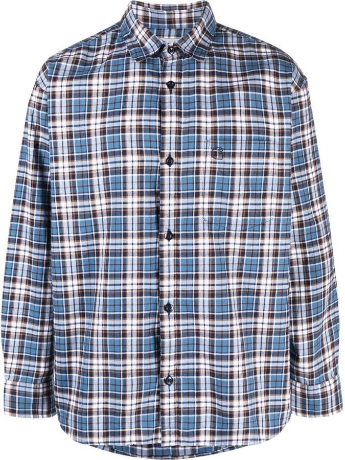 Carhartt WIP Geruit overhemd Blauw