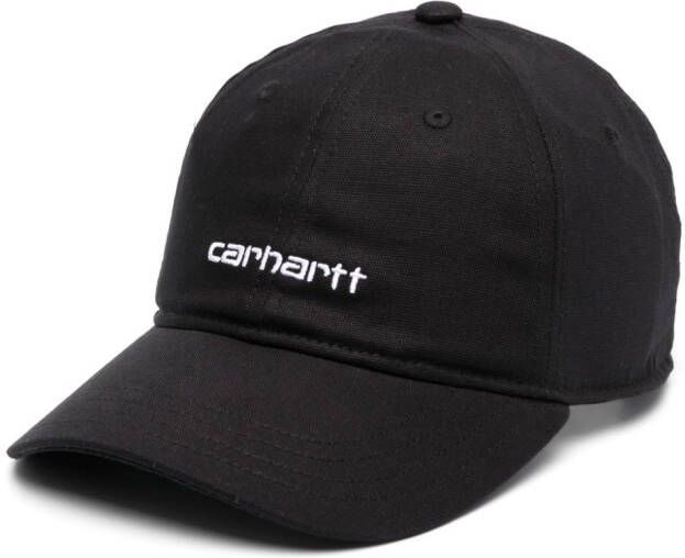 Carhartt WIP Honkbalpet met geborduurd logo Zwart