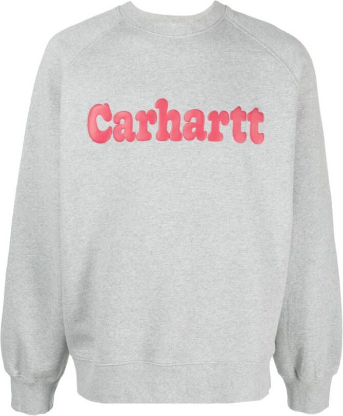 Carhartt WIP Hoodie met logoprint Zwart