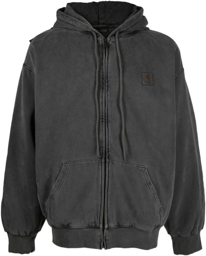 Carhartt WIP Hoodie met rits Grijs