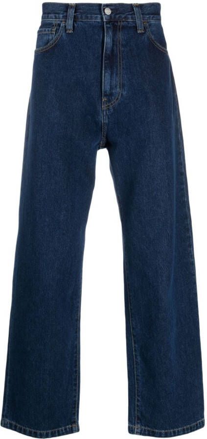 Carhartt WIP Landon katoenen jeans met wijde pijpen Blauw