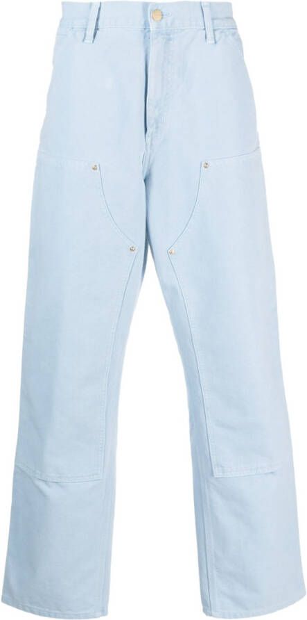 Carhartt WIP Jeans van biologisch katoen Blauw
