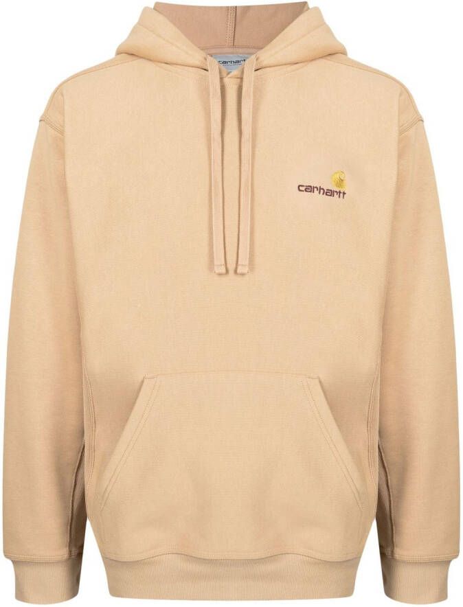 Carhartt WIP Katoenen hoodie Bruin