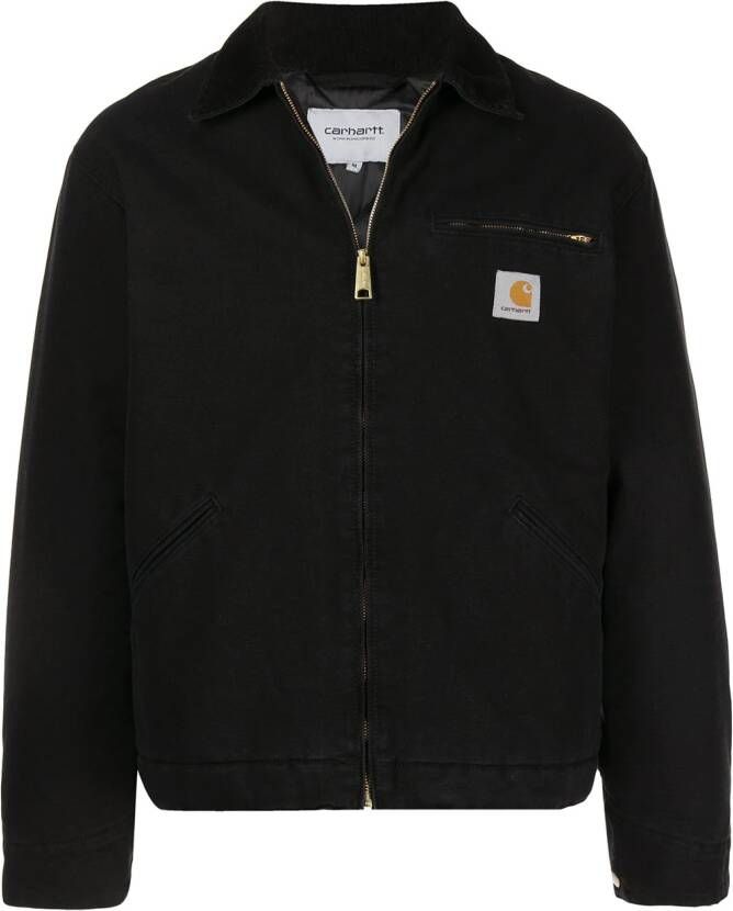 Carhartt WIP Katoenen jack Zwart