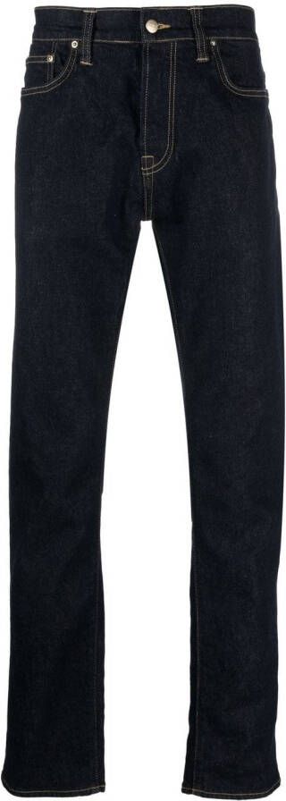 Carhartt WIP Straight jeans Blauw