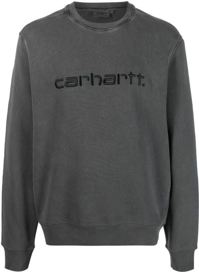 Carhartt WIP Trui met geborduurd logo Grijs