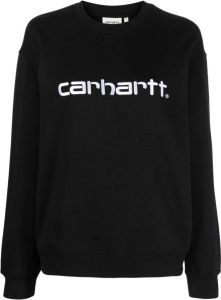 Carhartt WIP Sweater met geborduurd logo Zwart