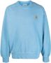 Carhartt WIP Sweater met logopatch Blauw - Thumbnail 1