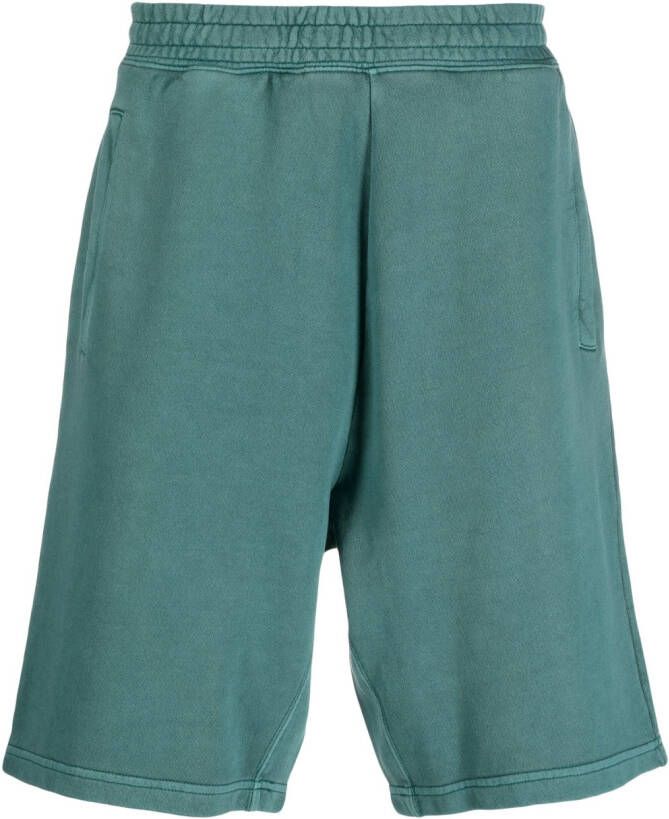 Carhartt WIP Shorts met logopatch Groen