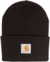 Carhartt WIP Muts met logopatch Bruin - Thumbnail 1