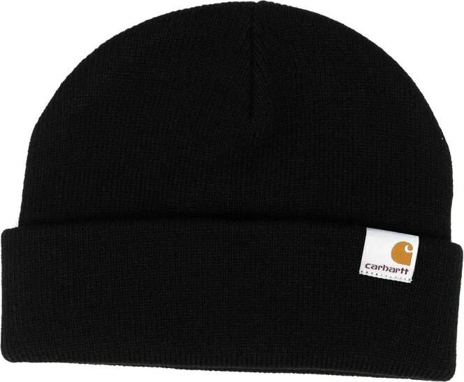 Carhartt WIP Muts met logo Zwart