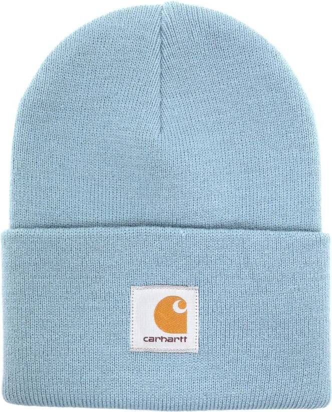 Carhartt WIP Muts met logopatch Blauw