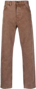 Carhartt WIP Jeans met toelopende pijpen Bruin