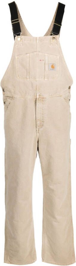 Carhartt WIP Overall van biologisch katoen Beige