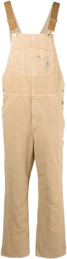 Carhartt WIP Overall van biologisch katoen Bruin
