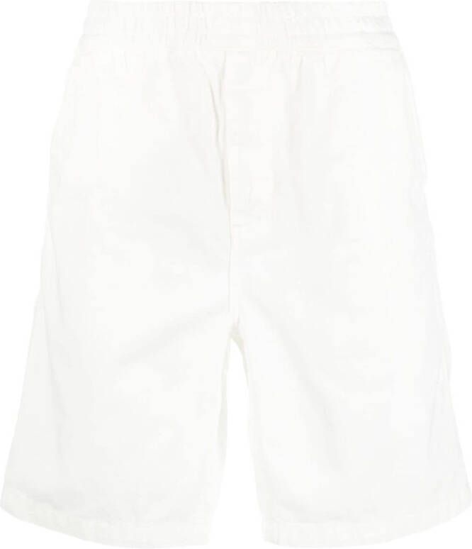 Carhartt WIP Shorts met elastische taille Wit