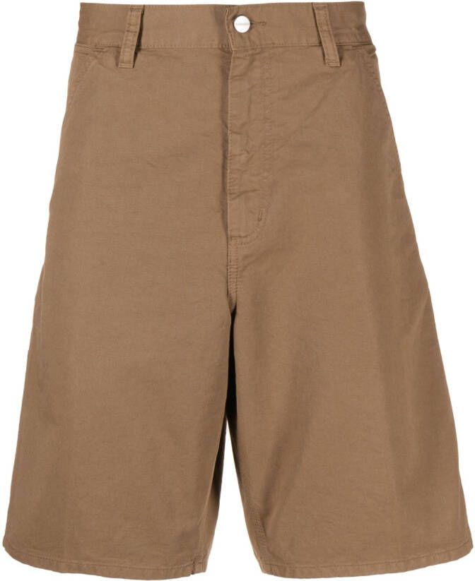 Carhartt WIP Katoenen shorts Bruin