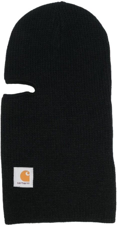 Carhartt WIP Grofgebreide bivakmuts Zwart
