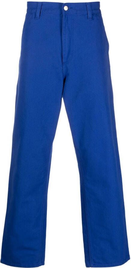 Carhartt WIP Straight broek Blauw