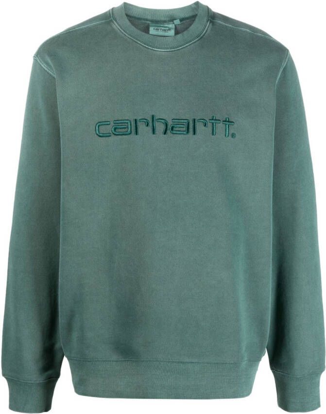 Carhartt WIP Sweater met geborduurd logo Groen