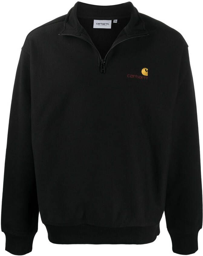 Carhartt WIP Sweater met logo Zwart