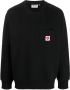 Carhartt WIP Sweater met logopatch Zwart - Thumbnail 1