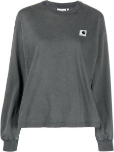 Carhartt WIP Sweater met logoprint Grijs