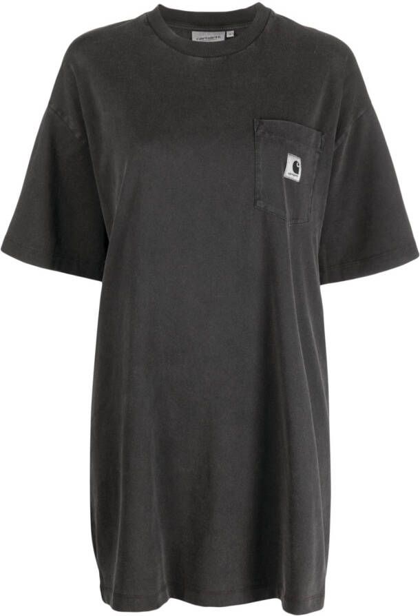Carhartt WIP T-shirt met borstzak Zwart