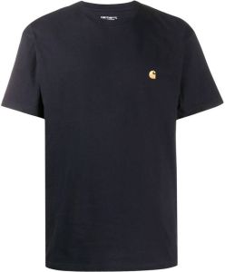 Carhartt WIP T-shirt met geborduurd logo Blauw