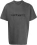 Carhartt WIP T-shirt met geborduurd logo Grijs - Thumbnail 1