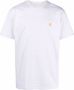 Carhartt WIP T-shirt met geborduurd logo Grijs - Thumbnail 1