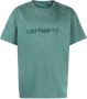 Carhartt WIP T-shirt met geborduurd logo Groen - Thumbnail 1
