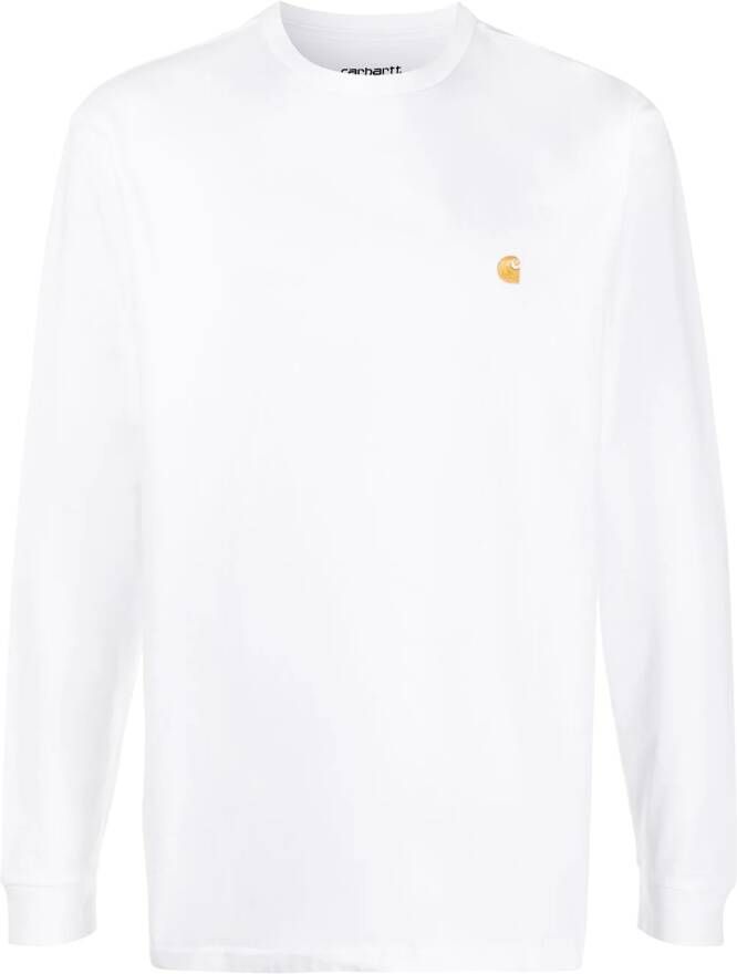 Carhartt WIP T-shirt met lange mouwen Wit