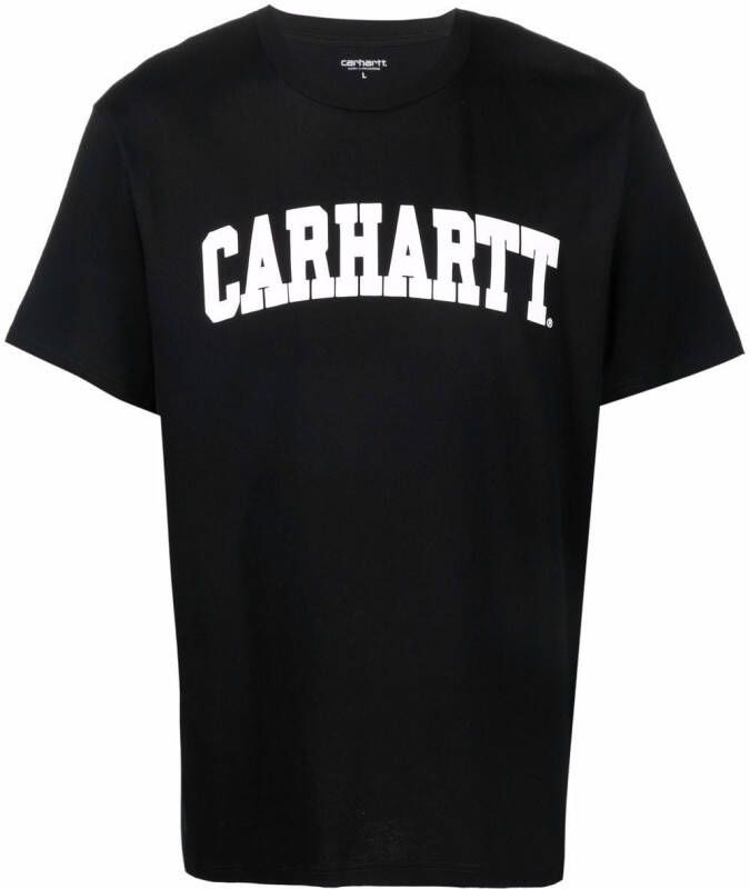 Carhartt WIP T-shirt met logo Zwart