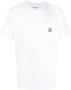 Carhartt WIP T-shirt met logopatch Wit - Thumbnail 1