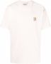 Carhartt WIP T-shirt met logopatch Beige - Thumbnail 1