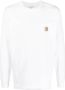 Carhartt WIP T-shirt met logopatch Wit - Thumbnail 1