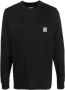 Carhartt WIP T-shirt met logopatch Zwart - Thumbnail 1