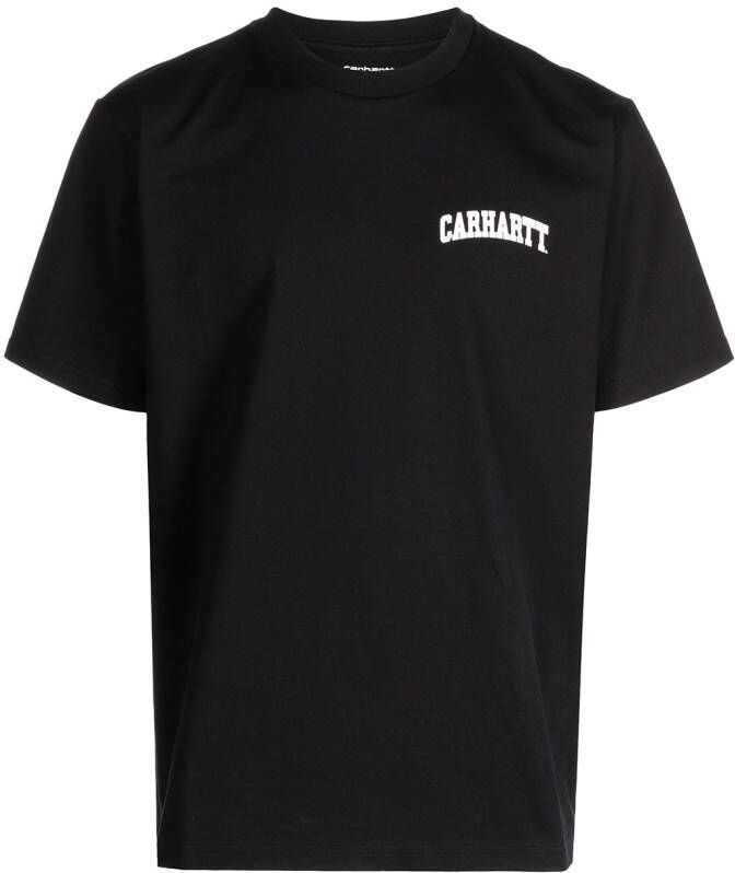Carhartt WIP T-shirt met logoprint Zwart