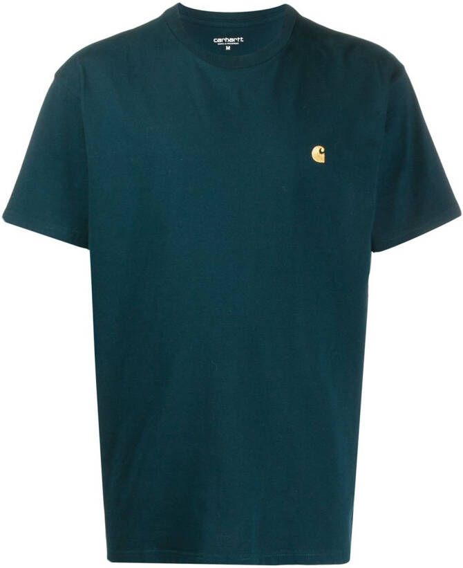 Carhartt WIP T-shirt met ronde hals Groen