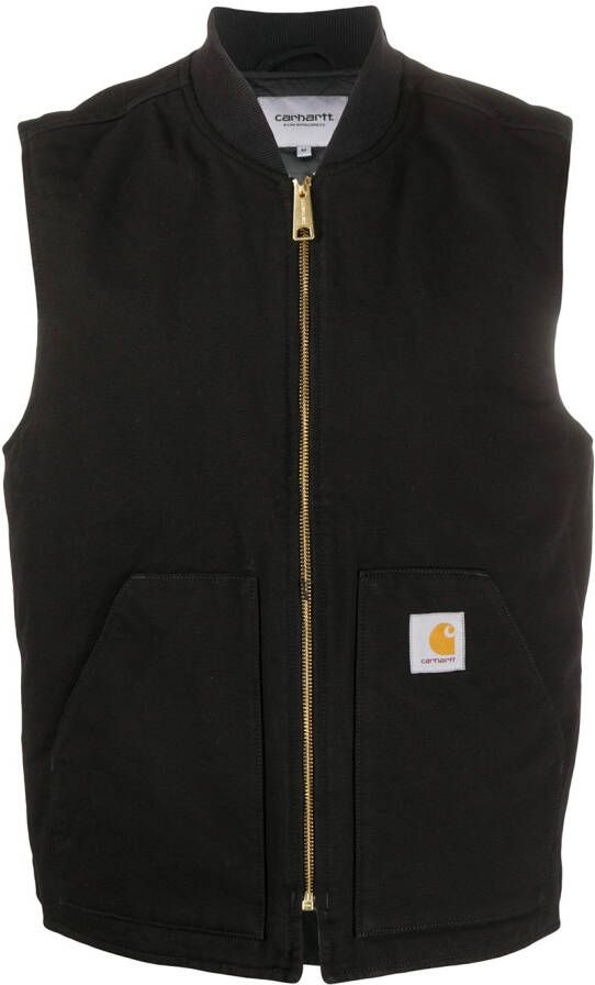 Carhartt WIP Top met rits Zwart