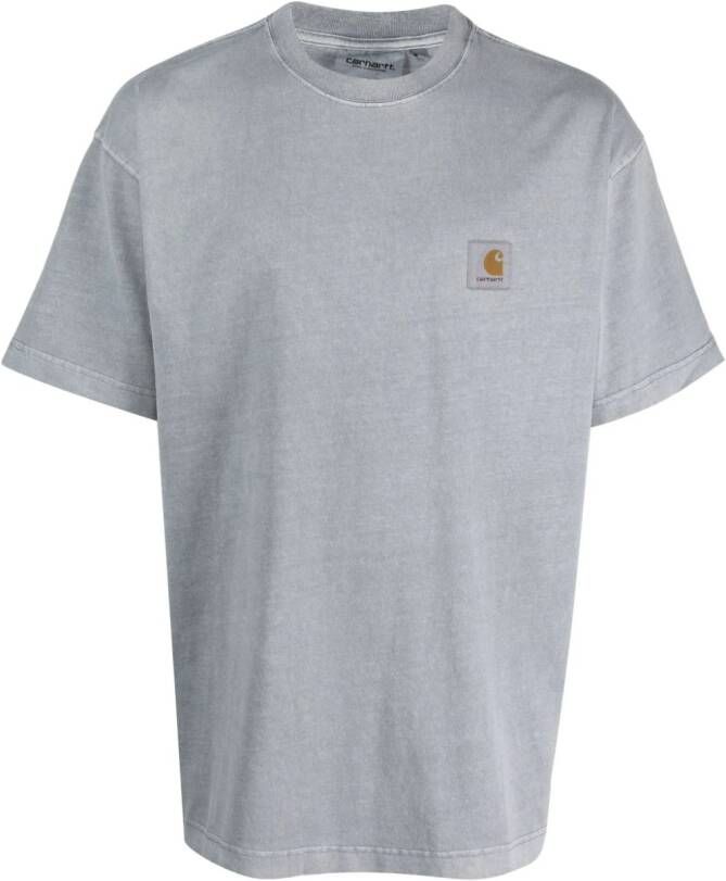 Carhartt WIP T-shirt met logopatch Grijs
