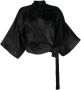 Carine Gilson Zijden blouse Zwart - Thumbnail 1