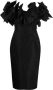 Carolina Herrera Mini-jurk met strikdetail Zwart - Thumbnail 1