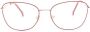 Carolina Herrera Bril met cat-eye montuur Rood - Thumbnail 1