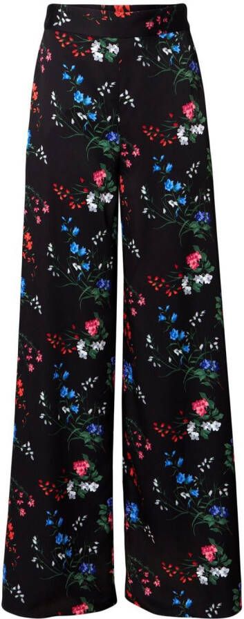 Carolina Herrera Broek met bloemenprint Zwart