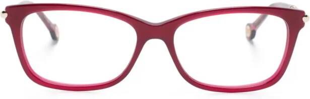 Carolina Herrera HER 0198 bril met vierkant montuur Rood